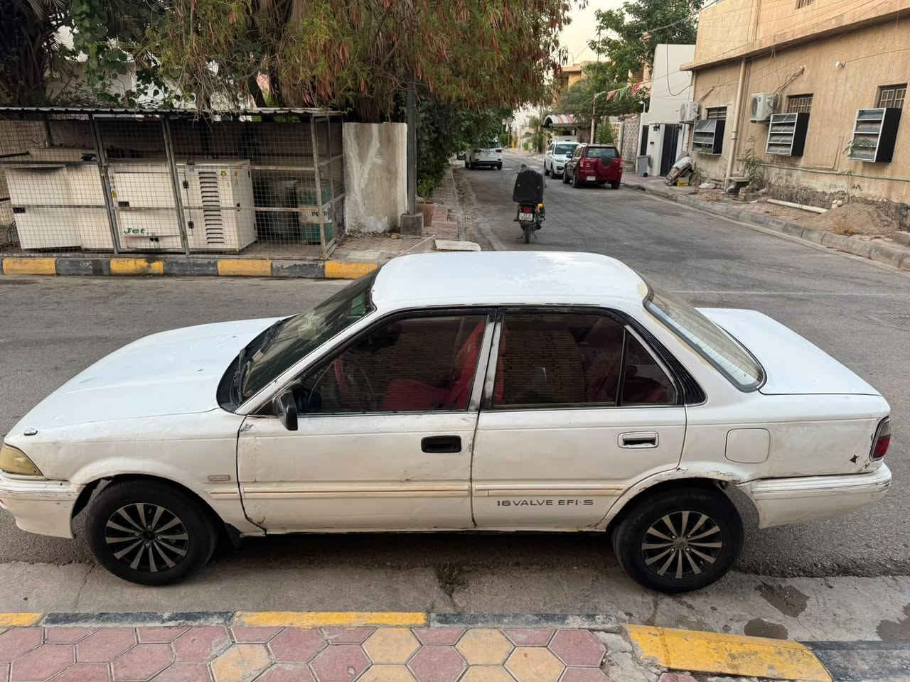 كورلا موديل 1991 رقم بغداد 
مكينه بلاديه 
تبريد تخم تاير كير ومكينه و حداديه 
السعر 38$ ورقه وبيه مجال 
سنوية لل 30 مداور ثاني يوم 
 للأستفسار الاتصال 
***********
