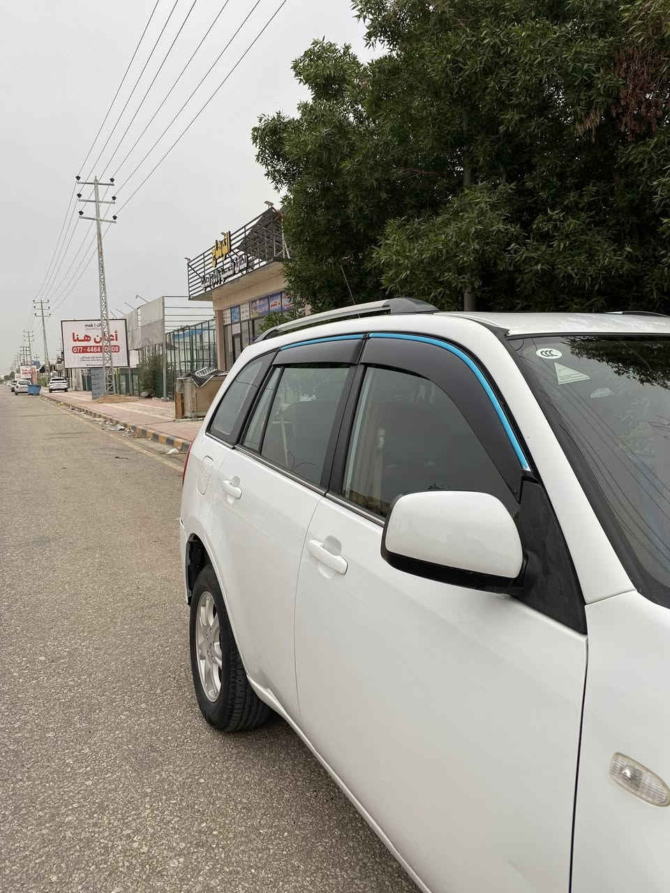 تيكو موديل 2013 كفاله من ضربه وصبغ وتبديل
ماشية 93 حقيقي ترايك شرط زيرو

رقم بابل مميز  

سياره جاهزه من كلشي 

كير مكينه كفاله 

حدادية امامي خلفي جديد 

تبريد  تدفئه 

حساسات خلفيه

كير كهربائي 5 نمر كفاله 

مكان سيارة نجف  

السعر  62 وبيها مجال بسيط 

للاستفسار ***********
