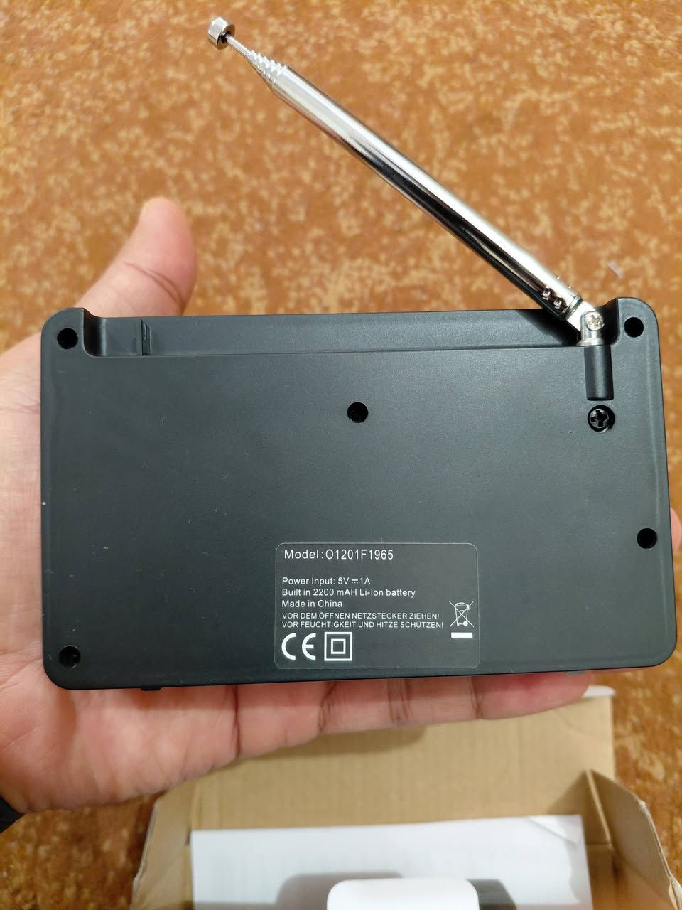 راديو امزون الاصلي
شحن c بلوتوث fm 
20 الف


**إذا كنت صاحب هذا الإعلان وتريد حذفه لأي سبب، رجاءا أرسل رسالة إلى الدعم الفني**