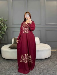 دشداشة نسائي • كشمير • فري سايز ٩٠ كيلو