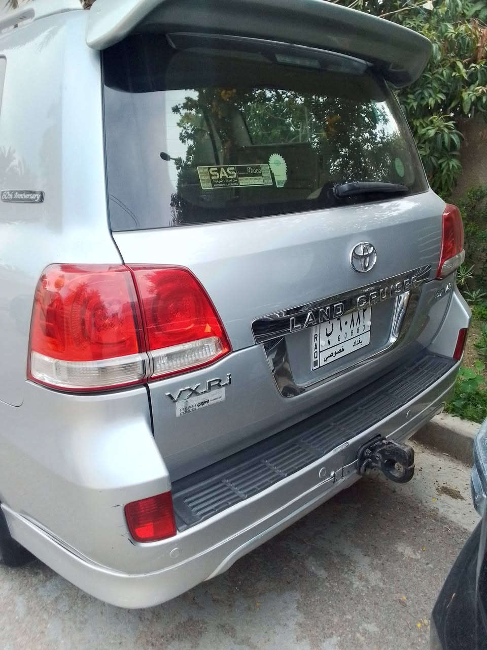 السلام عليكم للبيع لاندكروز موديل  ستينيه١١صلي  رقم بغداد بسمي
فول مواصفات
بصمه تشغيل
بصمه ابواب
فتحه سلايت
كشنات جلد 
زراكات
ثلاجه
المحرك وكير كفاله عامه 
هذه جديدة
سنويه لغايه26
تحكمات ستيرن كامله
صبغ دعاميه الاماميه فقط
مثبت سرعه
شاشه ايباد
سبعه راكب
ثلاث قطع تبريد
محرك v8 5700
حساس امامي
حساس خلفي
العنوان بغداد 
***********
