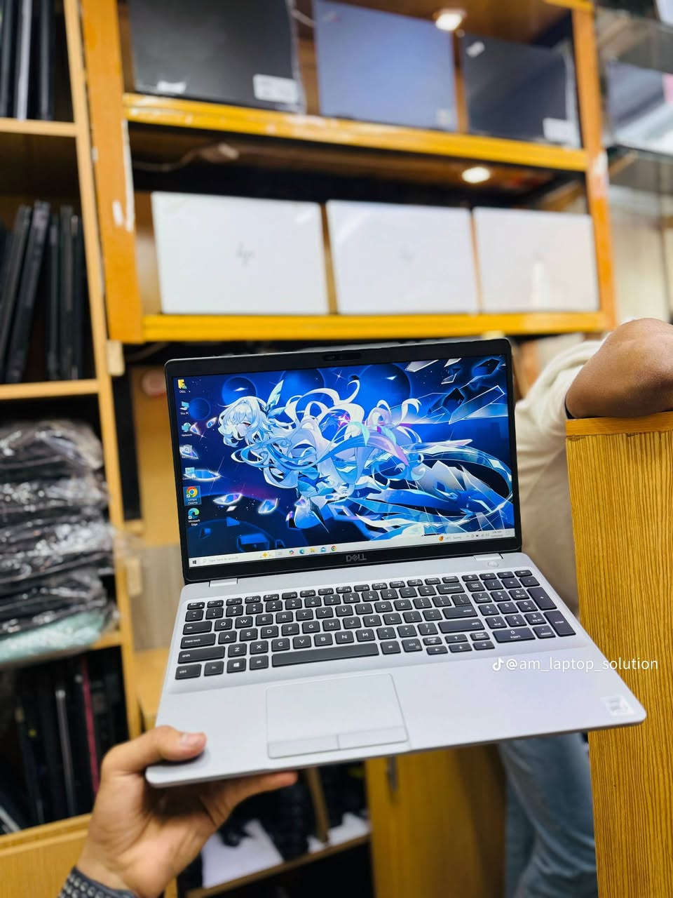 💻 Intel Core i5 10th Generation
⚡ 16GB DDR4 RAM
💾 256GB SSD NVMe
🖥️ 15.6" Full HD Display
🎮 8GB Intel UHD Shared Graphics
⌨️ Numeric Keyboard 
🛡️ Premium Business Class Build
🪶 Slim • Powerful • Reliable
🔋 Excellent Battery Backup
🔌 Original Charger Included
🎁 Bag + Mouse Gift Included

💰 فقط 455 الف/- Only! 🔥

✅ Best For Office Work, Students, Freelancing, Programming, Graphic Designing & Multitasking
 
Shop Address📍
الرهف للحاسبات 
🚚 توصيل لجميع المحافظات 
***********
