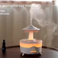 🌧️✨ فواحة UFO مع تأثير قطرات المطر… استرخاء + عطر + جمال بمكان واحد! ✨...