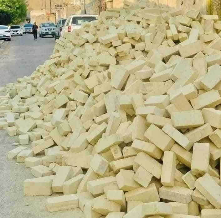 البيع طابوق الصلاح شرط المكلاب
اللون وقالب وركن وقوه((بنيان..... عكاده))
وعدد الدبل 4300 مضبوط يتوفر ناصرية بصره
لاستفسار اتصال ‭0787 404 3944‬

