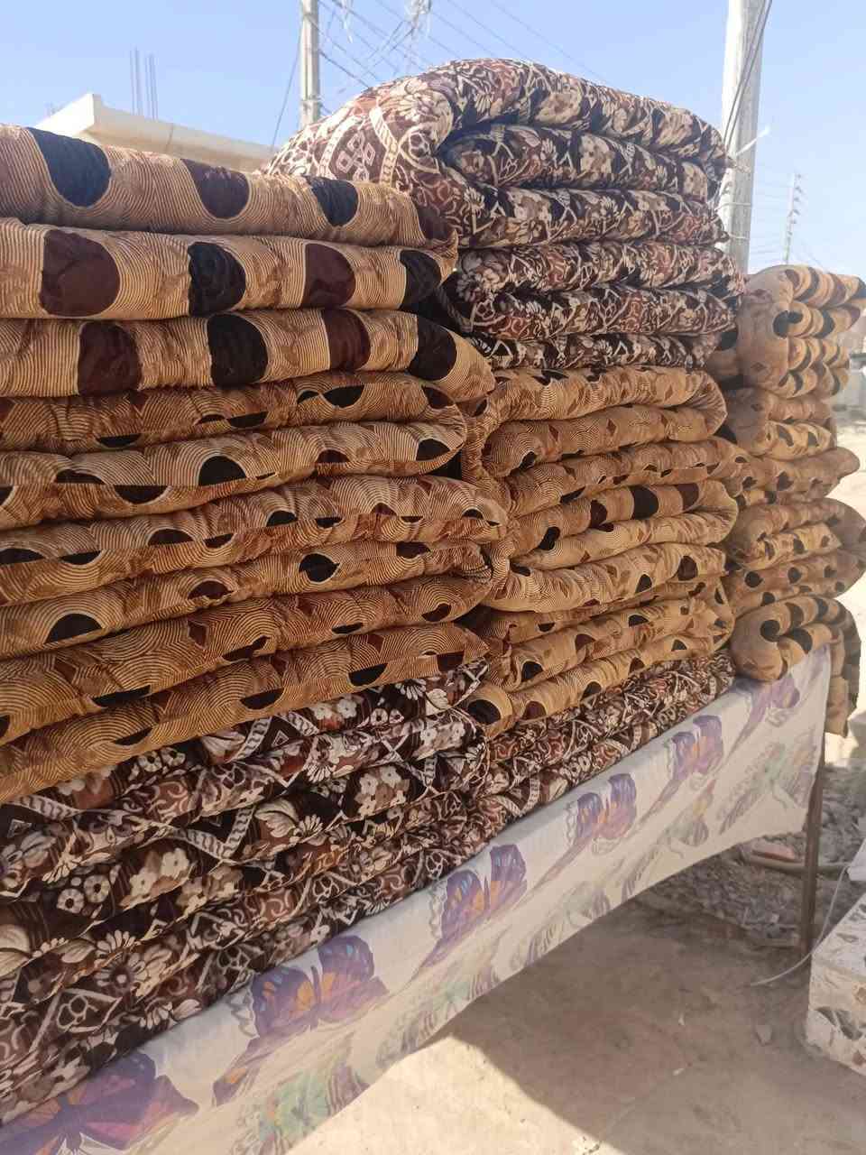 كملت وجبه جديده جودليات ديباج طبي شغل نداف مو تجاري الطول مترين وربع العرض 80وزن الوحده 3كيلو سعر الزوج 25 ومخاد قطن ومخاد ديباج.العنوان كاطون الرازي قرب مرطبات بلور شارع فرن الوسام.توجد خدمة توصيل.


**إذا كنت صاحب هذا الإعلان وتريد حذفه لأي سبب، رجاءا أرسل رسالة إلى الدعم الفني**