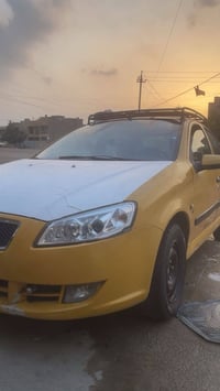 سمند للبيع موديل 2014 الشكل الجديد مكفوله من الضربه والصبغ تبريد شغال ...