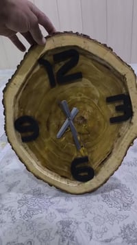 ساعة • خشب • ما استخدمت