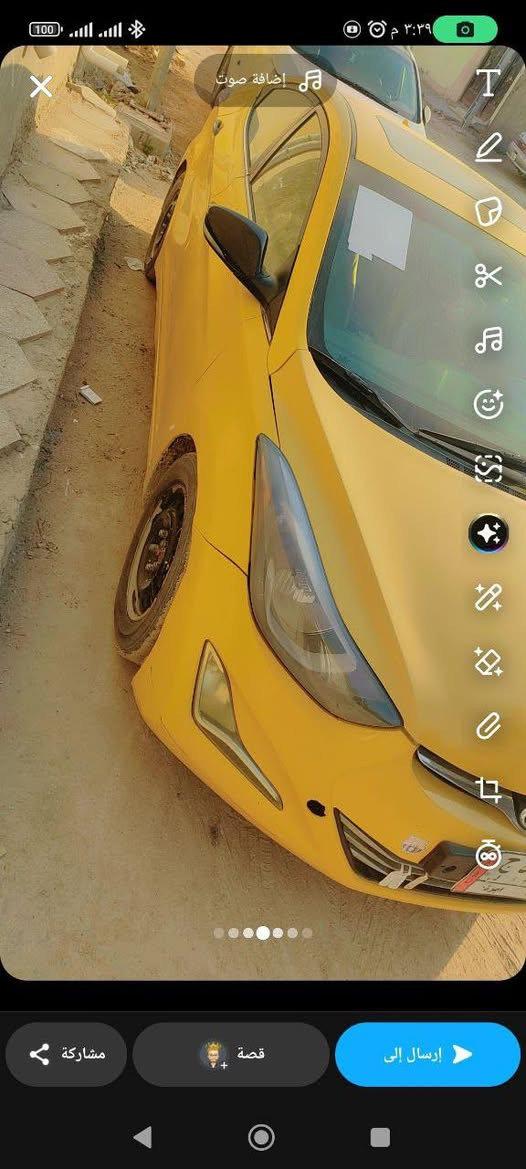 سلام عليكم سياره للبيع موديل 15سياره فول وارد امريكي ضرره بنيد فقط مكان السياره نجف رقم *********** السعر (110)
