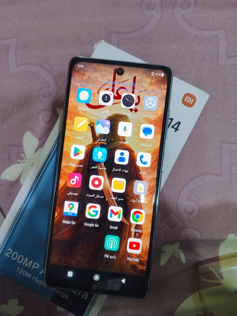 السلام عليكم جهاز ريدمي نوت 14 برو بلاص 5G طبق الاصلي درجة أولى ذاكرة 512 نظافه 100% ملحقات كاملة سعرة 225 الاتصال *********** عمارة, ميسان
