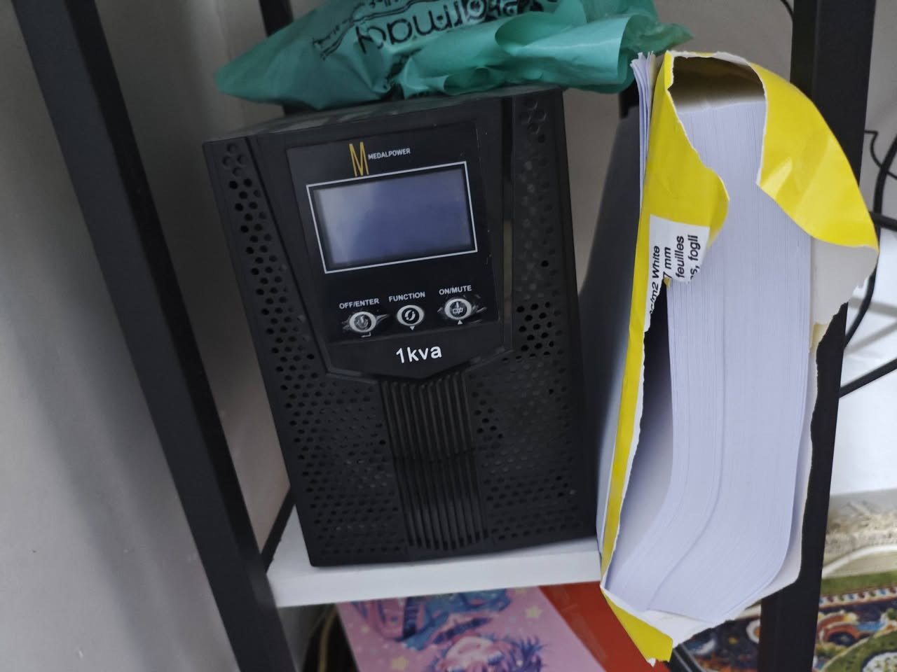 CPU Ci5 14400F 2.5/20M 10C TRAY
الوحة الام 
M.B GIGABYTE B760M D3H DDR4 1700 LGA
رام عشوائي 
RAM DDR4 KIT 2X8GB 3600 TEAM GROUP DELTA RGB B CLI8 BLACK
كارت الشاشه 
VCNVD MSIRTX 5060 GAMING OC 8/128
الذاكرة 
SSD 1.0TB WD BLUE SN5000 NVME M.2 
GEN4 5500
مبرد
FAN COOLING AIR COOLERMASTER HYPER 
212 SPECTRUM V3
الطاقه 
PSU NZXT C SERIES 750W 80PLUS BRONZE
الصندوق 
CASE GALAX REVOLUTION-05 ARGB 4 FAN BLACK
النضام
SW WINDOWS 11 PRO STICKER
الشاشة
LED LG 27 27GS75Q-B HDMI DP 2K IPS HDR10 200Hz 1Ms 180HZ
UPS اليوبي اس
1KVM

مع ميز وسماعات إذن وسماعات خارجية وكرسي كيمنك وماوس  وكيبورد مع ميز وكرسي كيمنك السعر مليونين وبيه مجال الشراي 
للاستفسار ***********
