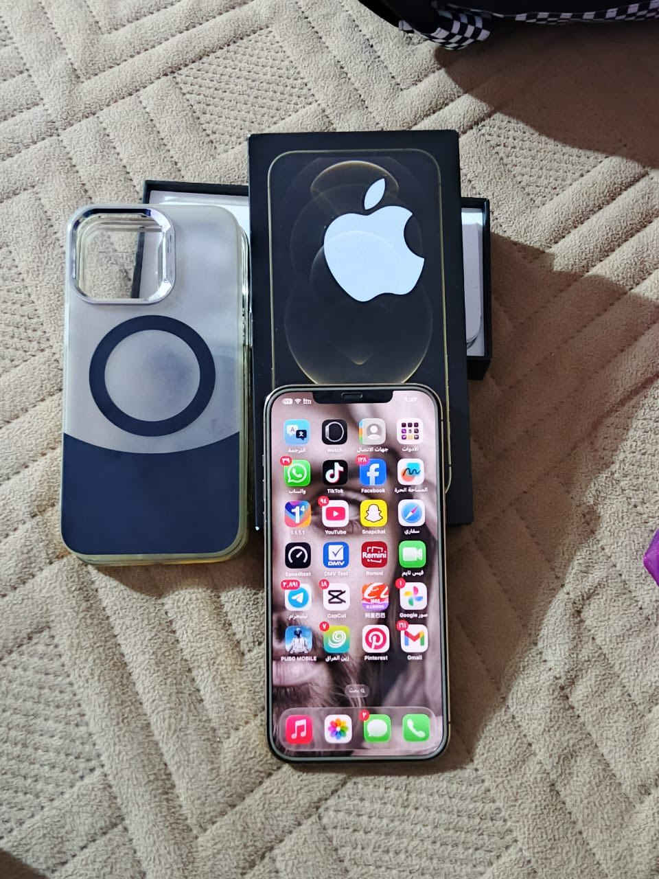 للبيع ايفون 12 برو ماكس بلاد ماا داخل تصليح ابدد بطاريه 77 بلاديه مايصرف شريحتين
ً
ً
ذاكره 256 كامل ملحقات شراي يراسلني خاص مكان ناصريه مركز


**إذا كنت صاحب هذا الإعلان وتريد حذفه لأي سبب، رجاءا أرسل رسالة إلى الدعم الفني**