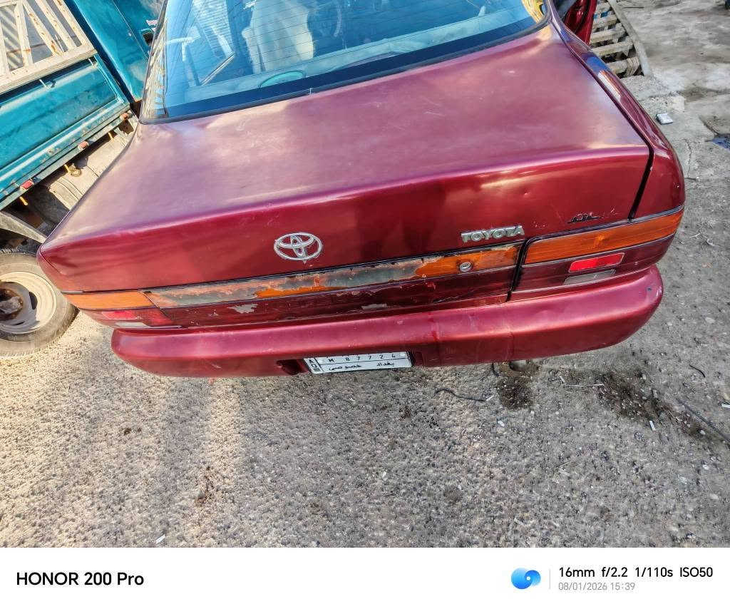 كورلا موديل 94 كير محرك بالشرط نظافة شوف العين رقم بغداد باسمي  دفتر بانزين و سنوية باسمي للبيع سعر 25 رقم *********** كركوك, العراق

