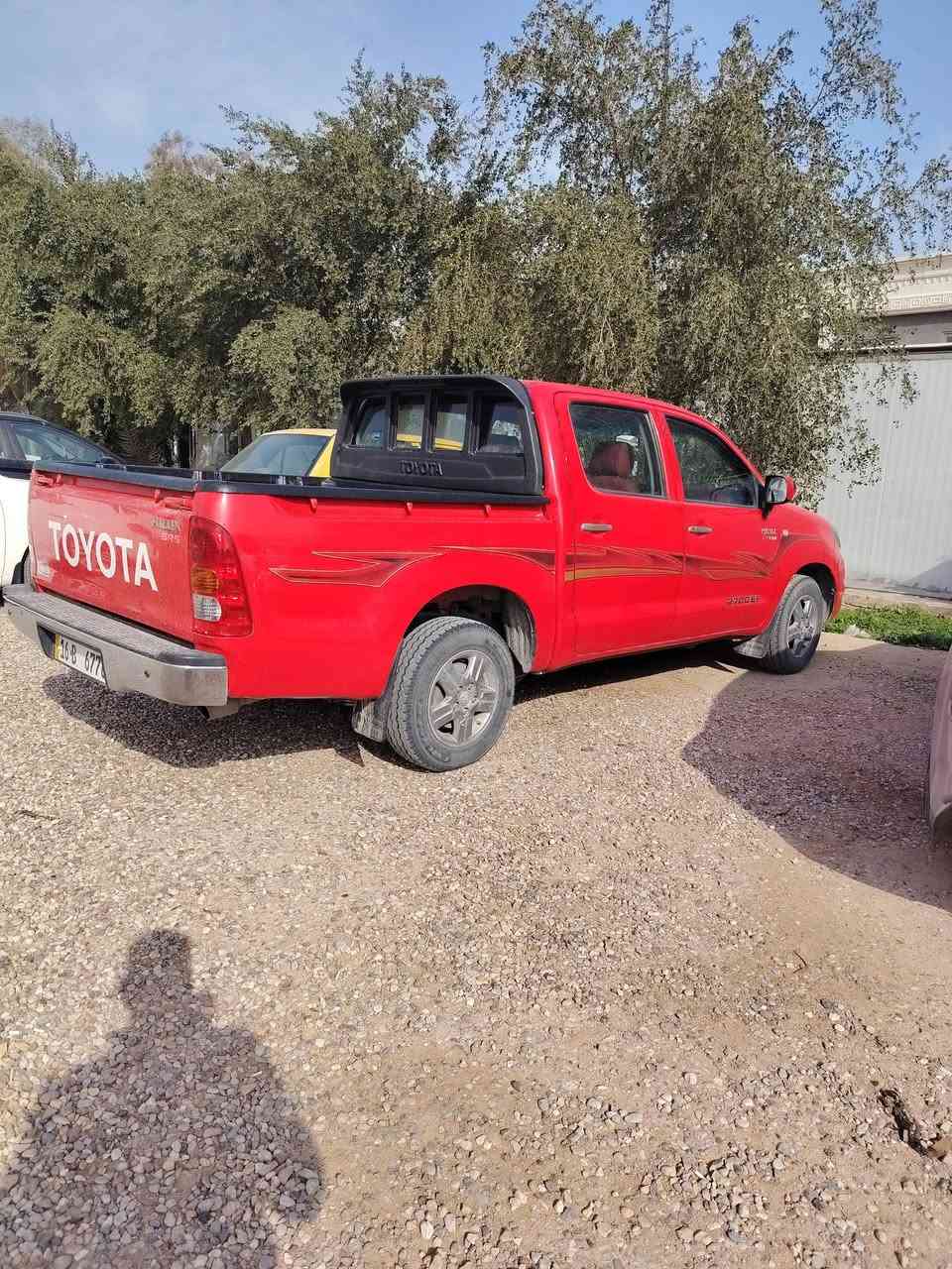 يالله سلام عليكم 
سيارة هايلوكس موديل 11
شاصي 19
السياره كفاله عامه ما عدا جم ملاحضة موجودات بالسونار 
السعر 170
مكاني كربلاء 
باقي التفاصيل واتساب 
***********
