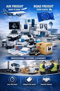 شحن طبي • شحن جوي • تخليص جمركي