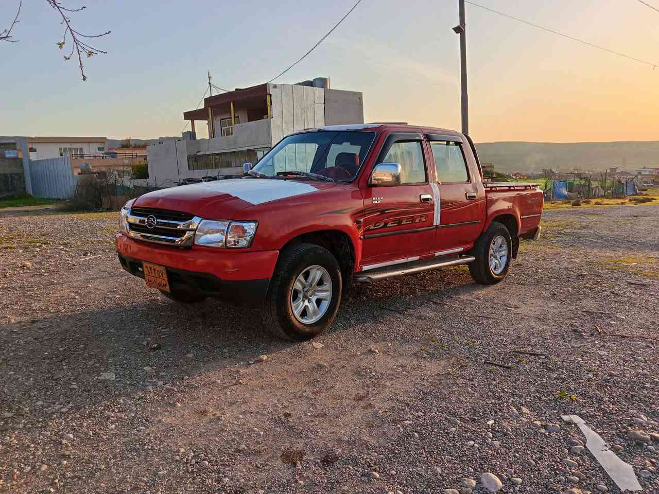 پیکاب دێر ۲۰۰۹رەقەم هەولێر مەکینە بەخ بێ دەعم بێ وەرگەڕان ۲پارچەی سبوغە ٤تایەی تازە سەنەوی بەسەرچوە سعری ٤۹وەرەقە***********
لەتەق تەقم غازو بەنزینە
