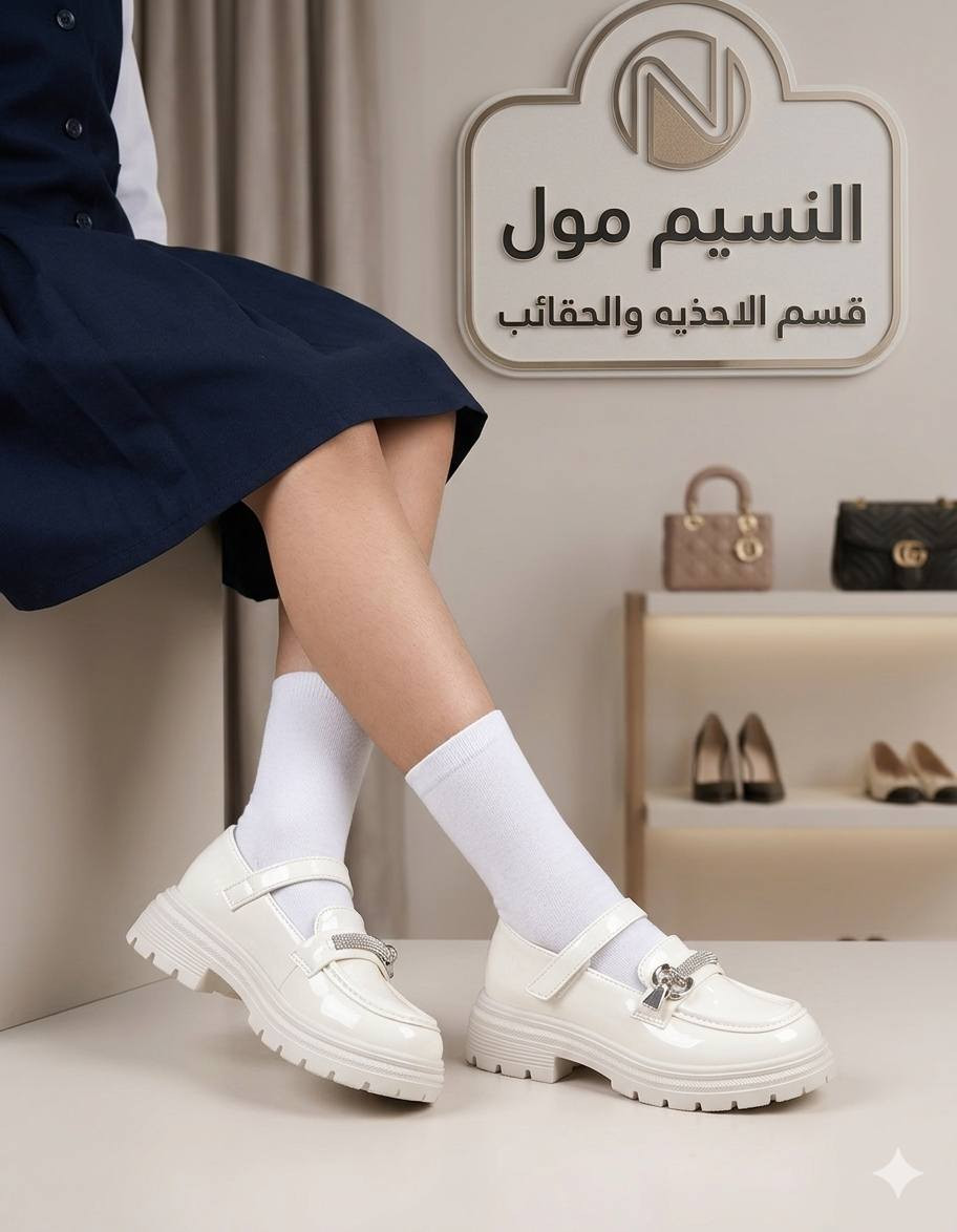 حذاء بناتي القياسات من 30الى 36جديدجديد كل يوم وي النسيم مول قسم الاحذيه والحقائب الطابق الثاني عنوان شطره شارع حوني تقاطع شحيم الحجز او استفسار ***********
