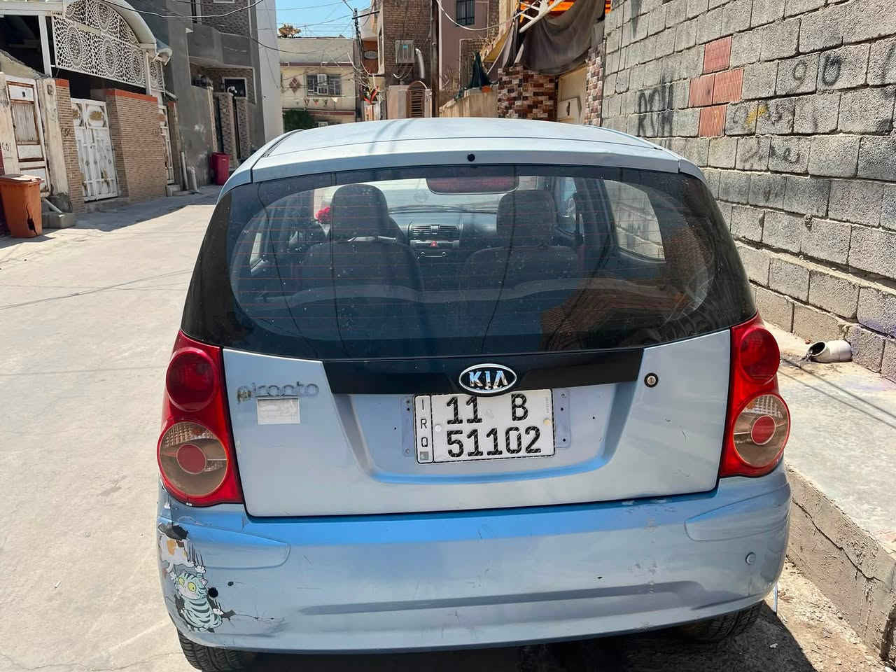 يبكانتو 2010
رقم بغداد باسمي 
محرك وكير خير من الله 
تبريد جيد 
تاخم تاير آخر الجديد 
الصدر نص عمر 
السياره بلاديه وجارده قطر صبغ ما بيها 
بيها بس الطخه ماشره بالصور 
السعر 55 وبيها مجال 
مكان السياره ديالى بعقوبه 
***********
