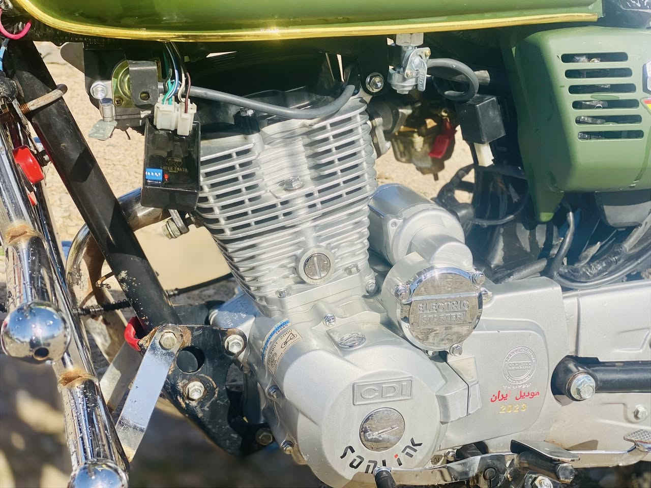 السلام عليكم 
ماطور ايراني للبيع ويرهم مراوس حسب القناعه   السعر(750)وبي مجال
1-المحرك والكير مكفول نشاط ونعومه 
2-الباتري جديد
3-صالنصه رياضي جديد
4-عقل رياضي جديد
5-سكان رياضي 3 قطع
6-الكهربائيات كلها شغاله 
7-تواير جديده
8- الماطور جديد وجاهز من كلشي ما ينقصه برغي واحد اقره المنشور ولو عجبك تعال افحص واقتنع وبيك خير وتدلل
 ***********
