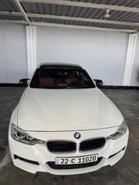 بي ام 328 موديل 2016 وارد امريكي حادثها جاملغ فول مواصفات 1/1 داخل احم...