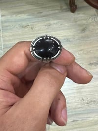 محبس • عقيق يماني • اسود
