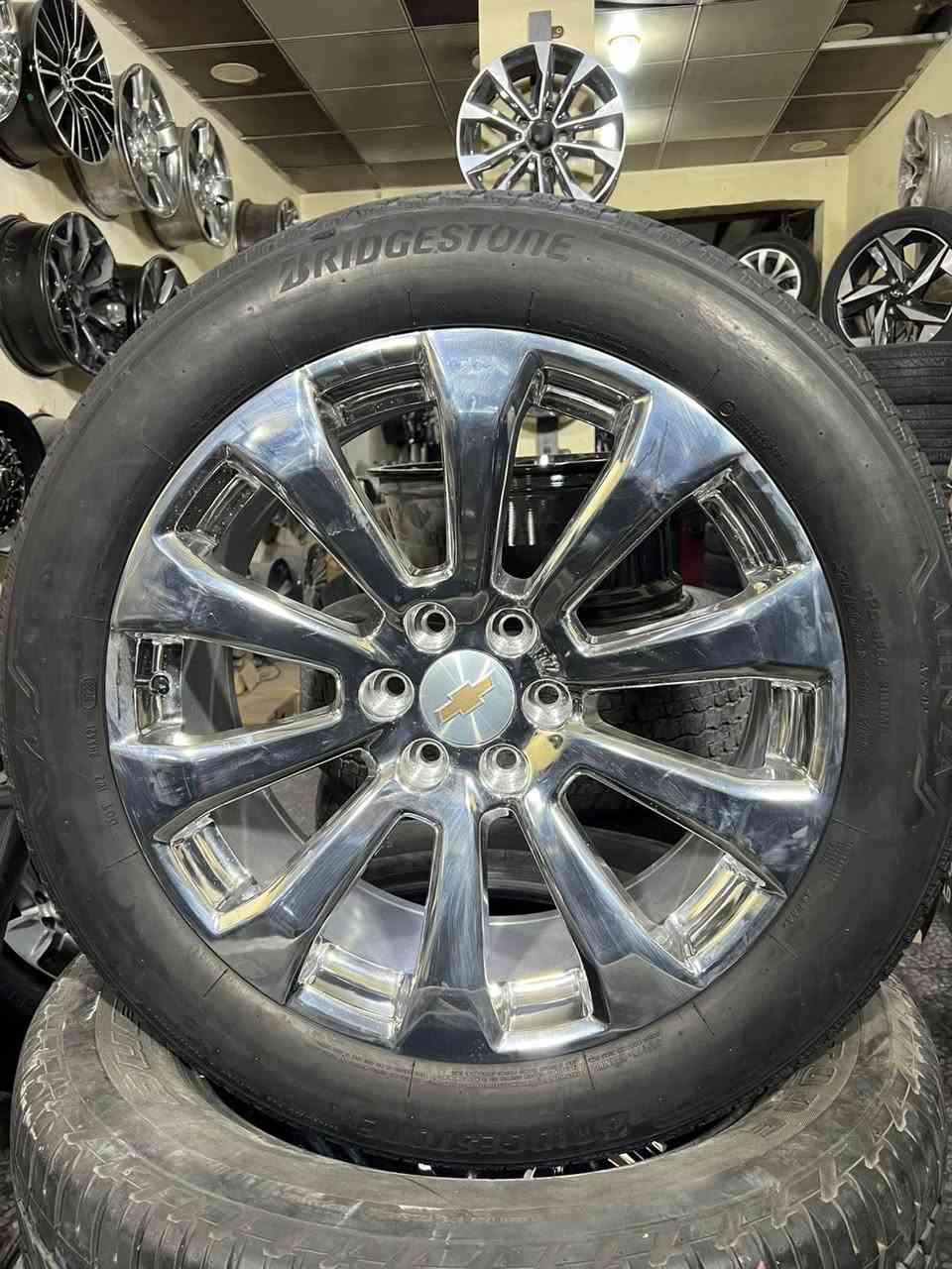 للبيع او مراوس
تخم ويلكب تاهو برايمر 22 جديد 
مع تخم تاير انتاج25اخو جديد 
السعر والتفاصيل اتصل وتدلل
***********واتساب/شريحه
