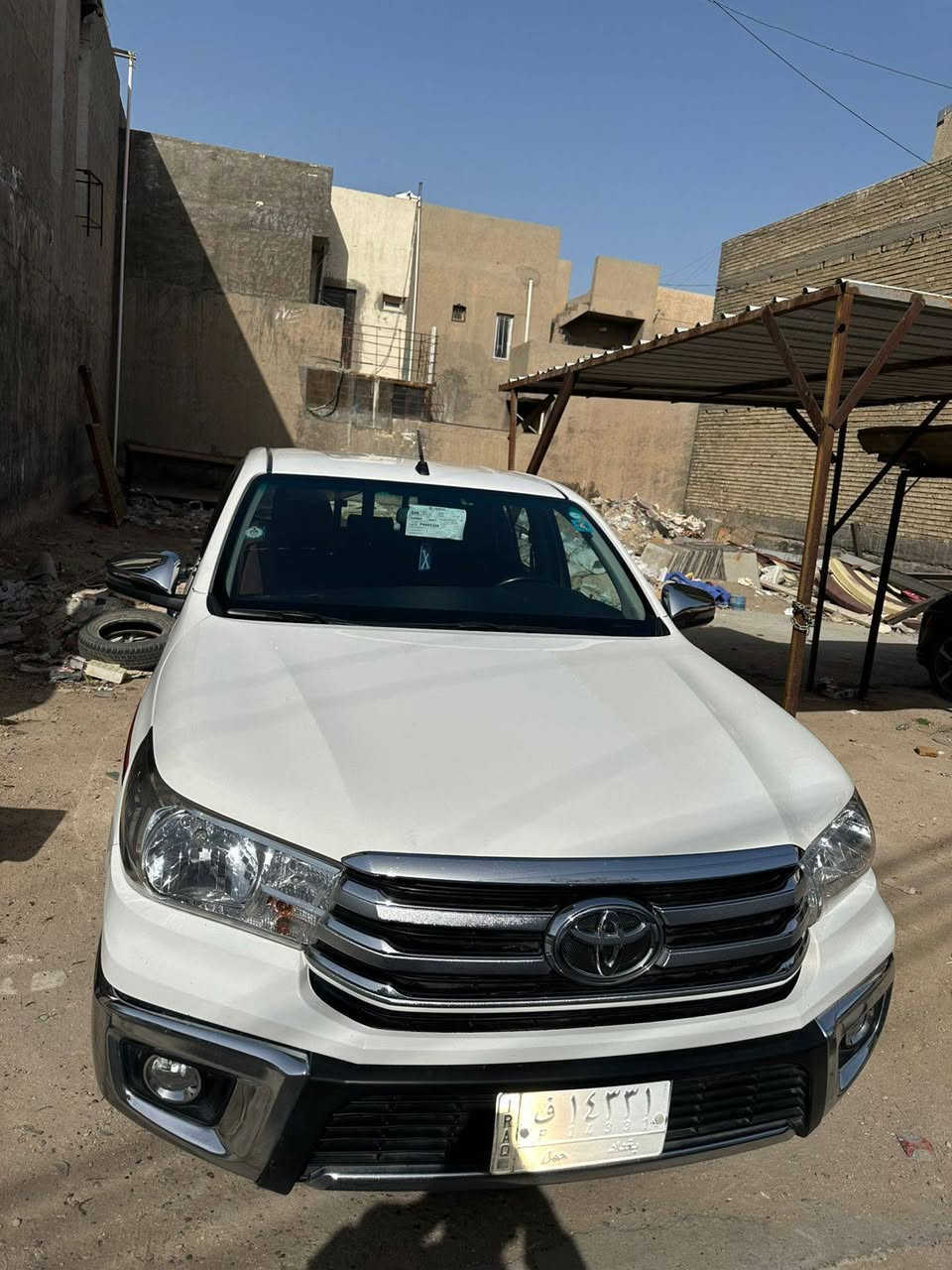 السلام وعليكم
للبيع .تيوتا هايلوكس ساز فول مواصفات  مكفول كفاله عامه موديل 2023 گير اوتوماتيك ماشيه 77 الف فقط تبريد ثلج مكينه وكير مكفولات مرقم بغداد  تحويل مباشر 

مكفوله من الرصعه تخم تاير جديده وجاهزه السعر 278$

مكان السيارة بغداد الدورة

***********

***********
