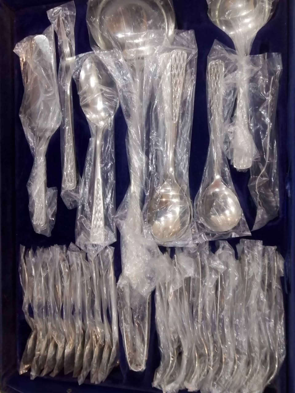 طقم معالق سولينجن الماني اصلي لم يستخدم بالشنطة 70قطعة بيخدم 12فرد القاهرة, مصر


**إذا كنت صاحب هذا الإعلان وتريد حذفه لأي سبب، رجاءا أرسل رسالة إلى الدعم الفني**