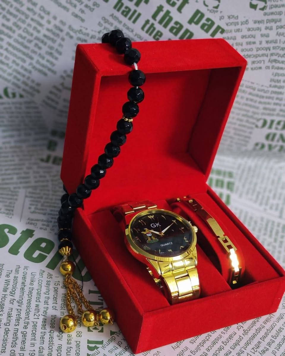 بكج رجالي أنيق 🖤
⌚ ساعه +  أسوار ستانلس ستيل
 📿 سبحه
✨ إطلالة متكاملة بلمسة فخامة
✨ مثالي للاستخدام اليومي أو هدية مميزة

🚚 توصيل لكافة المحافظات وأنحاء العراق


**إذا كنت صاحب هذا الإعلان وتريد حذفه لأي سبب، رجاءا أرسل رسالة إلى الدعم الفني**