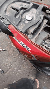 وتاليها وية السرعة تجفيت دراجة بوش وبستم ZR ولف لاستيك ولف  تنضيف الان...