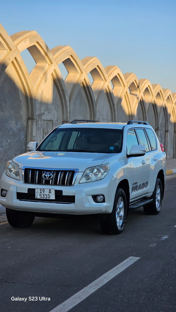 هذا مو سعرها مستعجل
تويوتا برادو (2013) كويتي 1/1
دبل تانكي
باسمي
6 سلندر كفالة عامة 
ما عدا بارد طرف 
الجاملغ الامامي فقط
السيارة ماشية 95 الف حقيقي
فتحة سقف
رقم انكليزي رقم كربلاء
فول مواصفات
كشنات جلد كهربائي
بصمة
لون ابيض صدفي
تخم تاير

🟥 الـسـعـر 280 وبها مجال

مكاني: كربلاء
رقم الهاتف ***********
