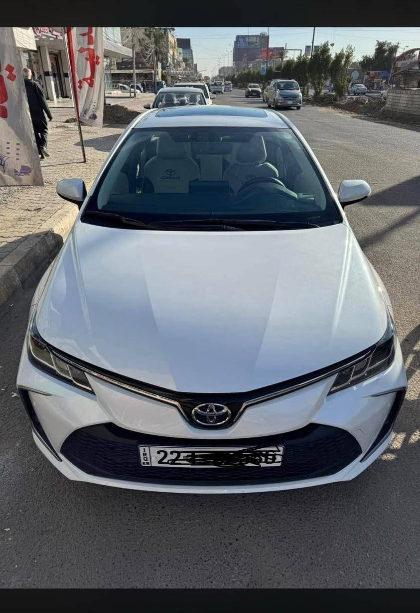 Toyota Corolla 2024
تويوتا كورولا 2024 
ساز ام الضمان مكفولة كفالة عامة
فول مواصفات
 فتحة وبصمة وشاحن لاسلكي 
محرك 1800 بانزين اصلي ماشيه 55 حقيقي
 الاستفسار  اتصل على الرقم 
***********
