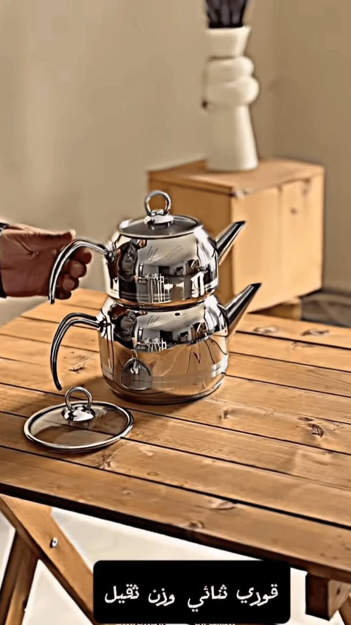 قوري شاي ستانستيل أصلي مع مصفي ثنائي🫖🫖
سعة الصغير 1.5لتر
سعة الكبير 2.5 لتر
متوفر بكميات📦📦📦 جديد بالباكيت 
للحجز والاستفسار يُرجى مراسلة الصفحة 📩📩📩


**إذا كنت صاحب هذا الإعلان وتريد حذفه لأي سبب، رجاءا أرسل رسالة إلى الدعم الفني**