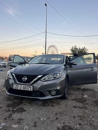 نيسان سنترا للبيع  موديل 2019  مواصفات SR فول الفول عدا الفتحة 🛑 حادث ...