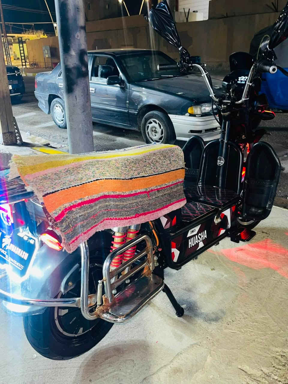 البيع ماطور شحن هيوشه موديل 23 بطاريات فول فول الك الفحص خمسه باتري السعر 425 وبي مجال رقم ***********
