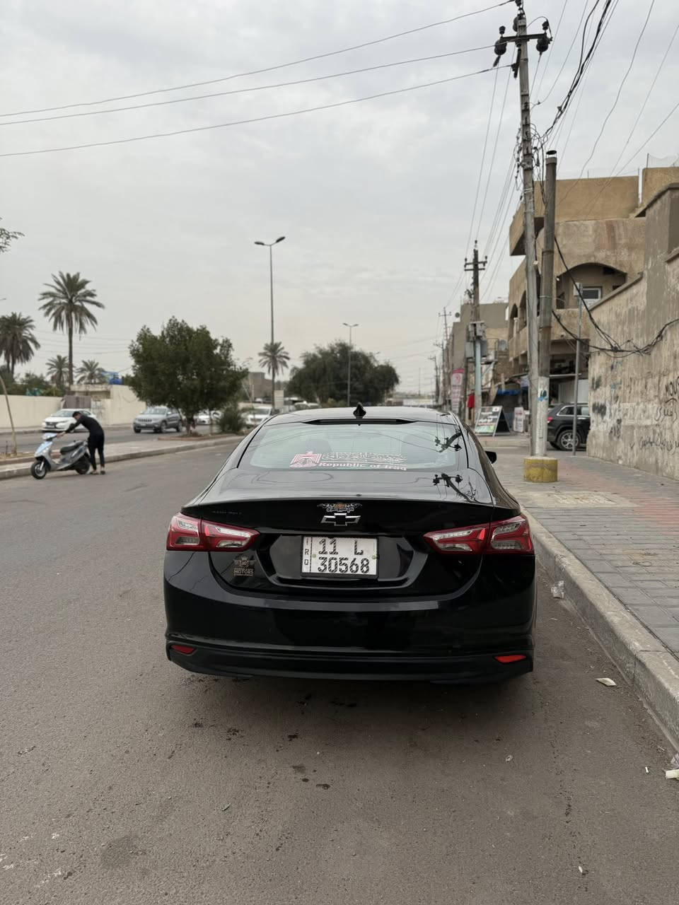 سلام عليكم
ماليبو lt
موديل 202٢
رقمها بغداد باسمي تحويل ثاني يوم 
المواصفات
محرك 1500 تيربو
بصمه تشغيل ابوابو جنطه
كشنات تدفئه + كهربائيه
تبريد قطعتين امامي و خلفي
شاشه كبيره تدعم Android Anto /play📲
خرائطGps 📍
كامره خلفيه
كروز مثبت سرعه
شاشة ظبط و اعطال بالدشبول
مانع انزلاق
حساس اطارات
و بيها بعد مواصفات
السعر 120$ بيها مجال بسيط
العنوان بغداد الغزاليع 
للأستفسار اتصال 
***********
