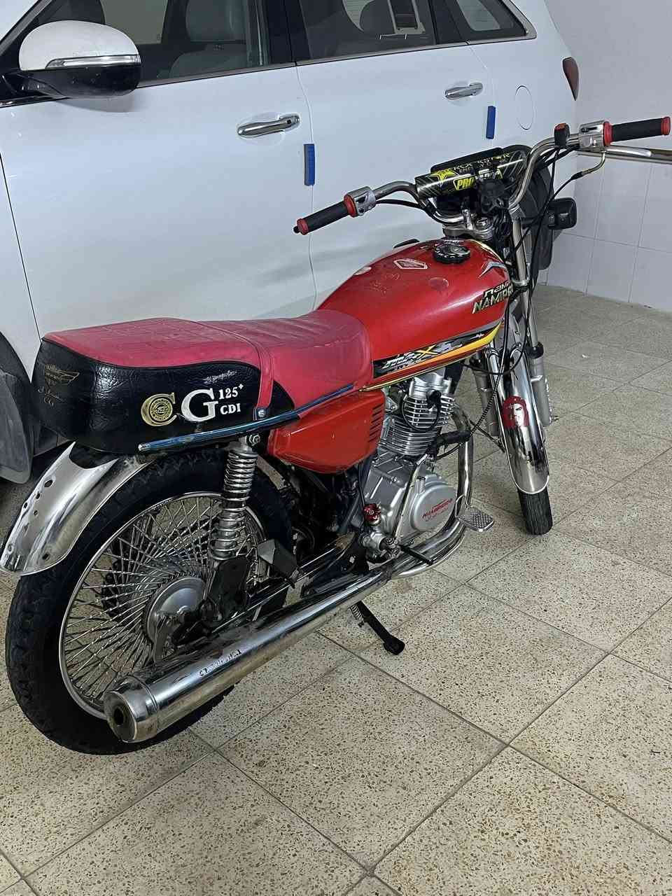 السلام عليكم دراجه نامه برو ٢٠٢٣ دراجه نضيفه بس بيها نقوصات قليله دراجه خير من الله وتاركها صار فتره يعني مطالع بيها واريد ابيعها سعر ٣٧٥ وبيها مجال شراي تعال خاص وتساب ***********
