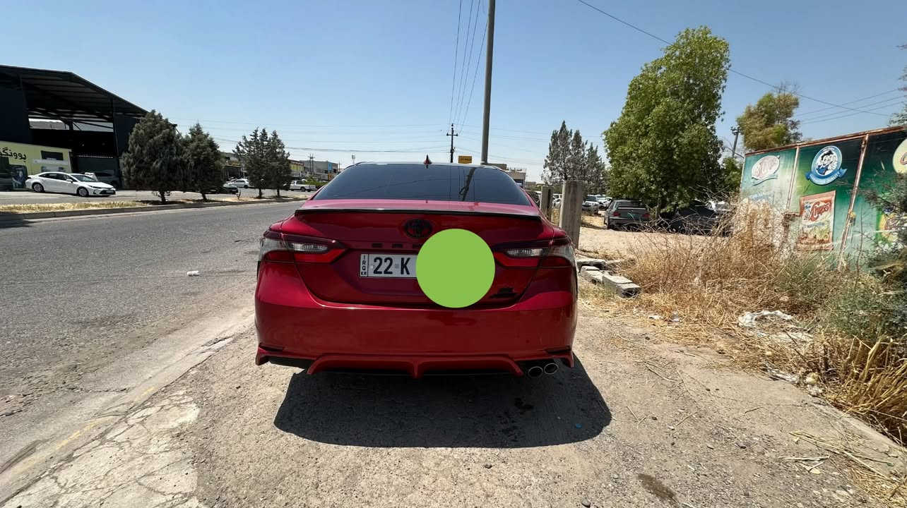 camry 2021 se فول
‏camry 2021 se فول 

قبل كلشي بيها صفحة كلير امريكا  👍🏻

تحكم ستيرن شفتات 

تحكم ستيرن كامل سستم  

رادارات خلفيه اماميه جانبيه 

تدفئه تبريد ستيرن وكشنات

فتحة سقف 

شاشه كاربلاي كامله

اي نقص مابيها سياره تحويل ثاني يوم 

مكاني اربيل 

سياره فول فول عدا فقط بصمه فقط. 

داخليات نظيفه وكلشي شغال

رقم هزه. سنويه كاملات

رقم واتساب : ***********
