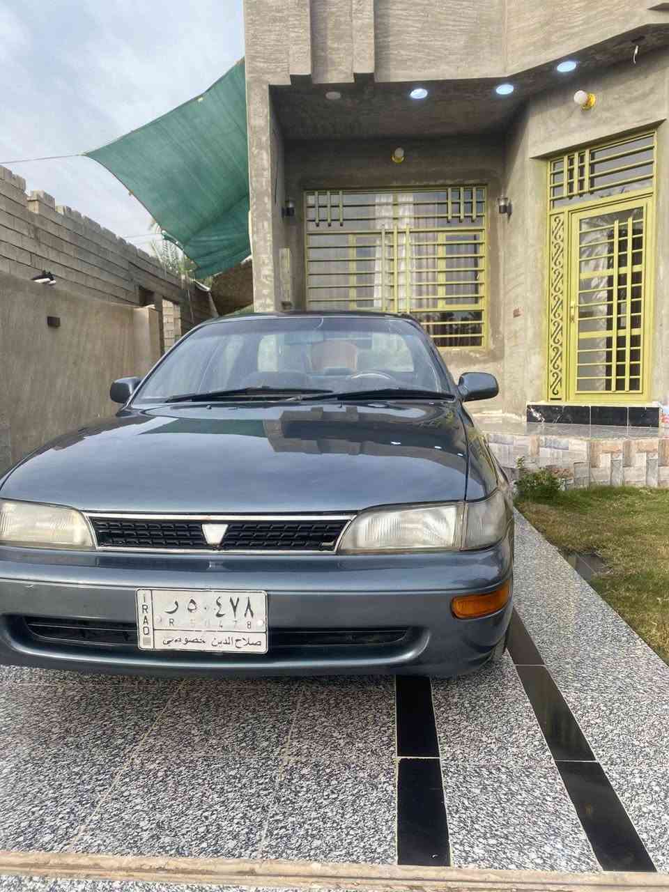 السلام عليكم سنه سعيده أنشأ الله على جميع 
كورلا 1994 رقم صلاح الدين مشروع وطني 
مصبوغة عام بدون ضربه 
تخم تاير جديد 
صدر كير محرك كاله 
خير من الله 
السعر 50 وبيه مجال 
المكان تكريت 
الاتصال ***********
***********
