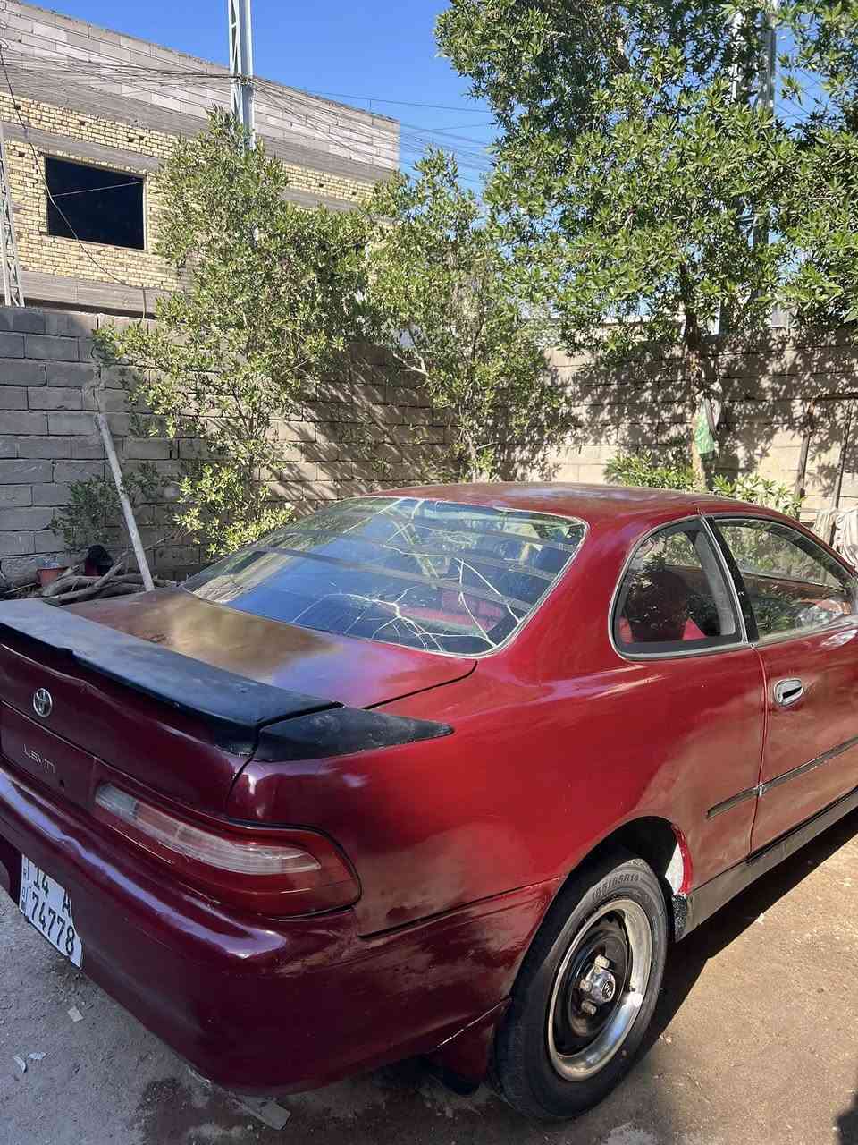 كورلا رياضي تك باب مديل 93 رقم بصره جديد تحويل مكينه وكير كفاله حداديه جديده تخم تاير كلشي شغال وجديد مكفوله ضربه وتبديل فقط صبغ السعر 36 مكلف بالنشر فقط اتصال ***********
