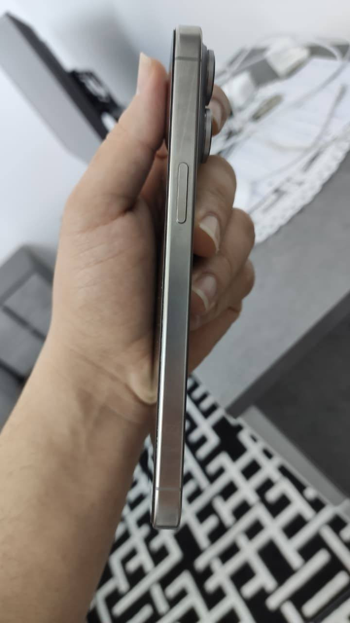 ايفون 15 برو ماكس
شرق اوسط ماستر كروب الضمان
ذاكرة 256
بطارية 86%
الجهاز نظيف ما بيه اي شخط او مشكلة جهاز جديد بمعنة الكلمة

السعر مليون بيه مجال بسيط للجادين
***********
