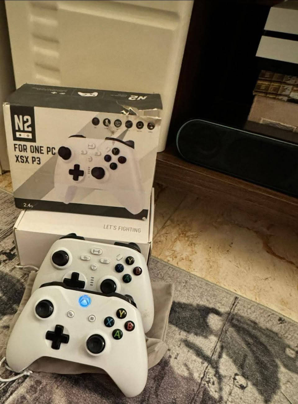 السلام عليكم بلي اكس بوكس للبيع
كامل ملحقات نضيف مامفتوح 
جديد بمعنى الكلمه
رايده ب200 وبي مجال بسيط


**إذا كنت صاحب هذا الإعلان وتريد حذفه لأي سبب، رجاءا أرسل رسالة إلى الدعم الفني**