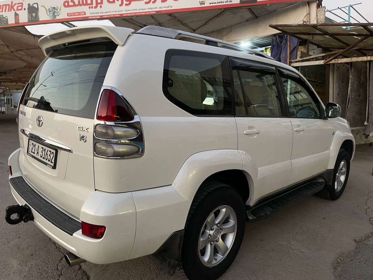 تيوتا برادو   كلين
***********
١٧٢& السليمانية, العراق
