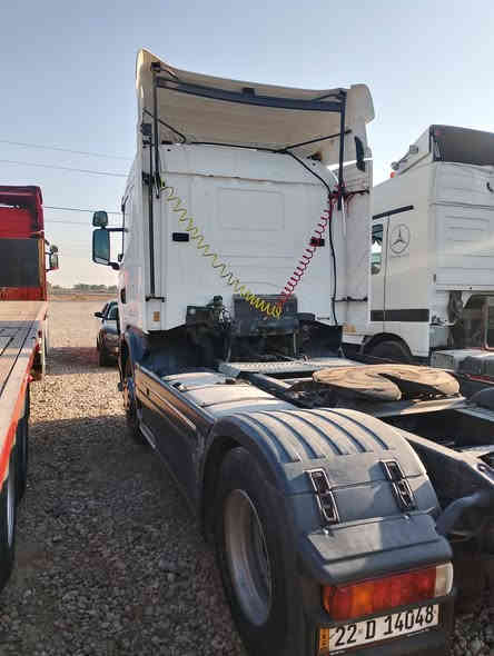 السلام عليكم سكانيا للبيع 2004 رقم انجليزي تخم تاير مكان الصويرع السعر 155 للاستفسار ***********
