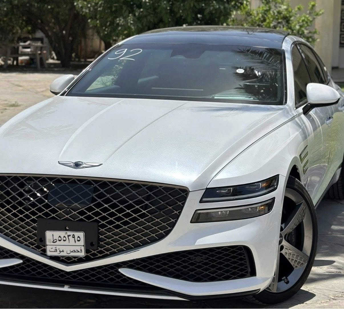 جنيسسG80 2024
مرقم بغداد 

V6. 3.5 

حادث فقط دعاميه خلفيه اسفل وغراضهه واياها اجت

سبورتج برستيج اعلى فئه  بالجنسس

فول الفول 

4 كامرات

تاير خلفي يفتر بالاستداره

كراسي مساج 

تتحرك بالريمونت 

ماشيه 14 

للاستفسار 

***********

السعر 385 وبيهه مجال
