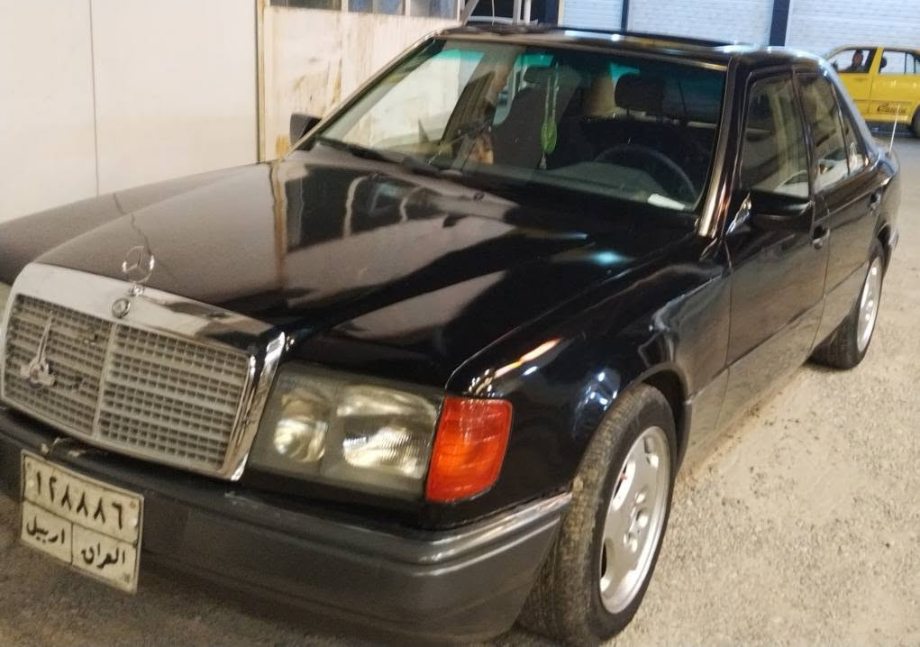 مارسيدس دب اسود محرك بطة 3000 موديل 1991 رقم أربيل
*********** خناقين, ديالى

