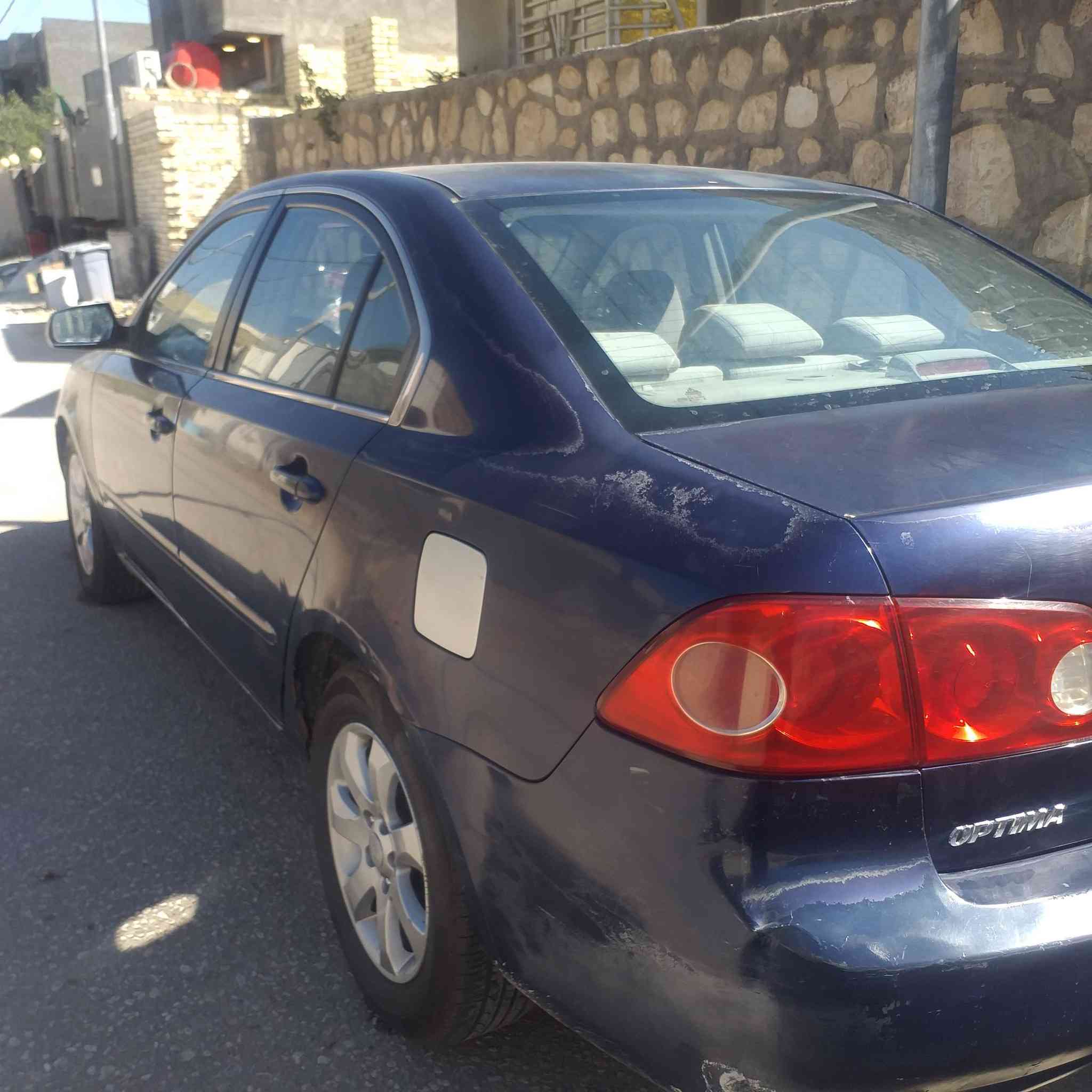 السلام عليكم 
للبيع للبيع 
كيا اوبتيما موديل ٢٠٠٧
٦ سلندر 
رقم بغداد بأسمنه
سياره نظيفه 
بيهه جراد بالصبغ 
مكينه جديده
تخم تاير جديد
السياره جاهزه من كلشي 
السعر ٨٧ 
رقمي ***********
