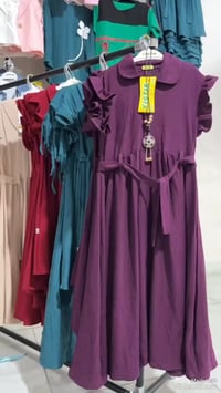 فستان بناتي • ٥–١٢ سنة • توصيل عفك