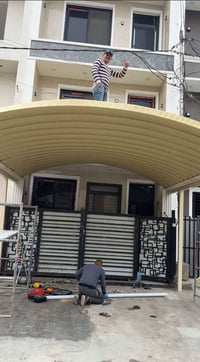 حدادة المتوكل لعمل جميع انوع السقائف الكيسبان والكيربي والسندويج والمض...