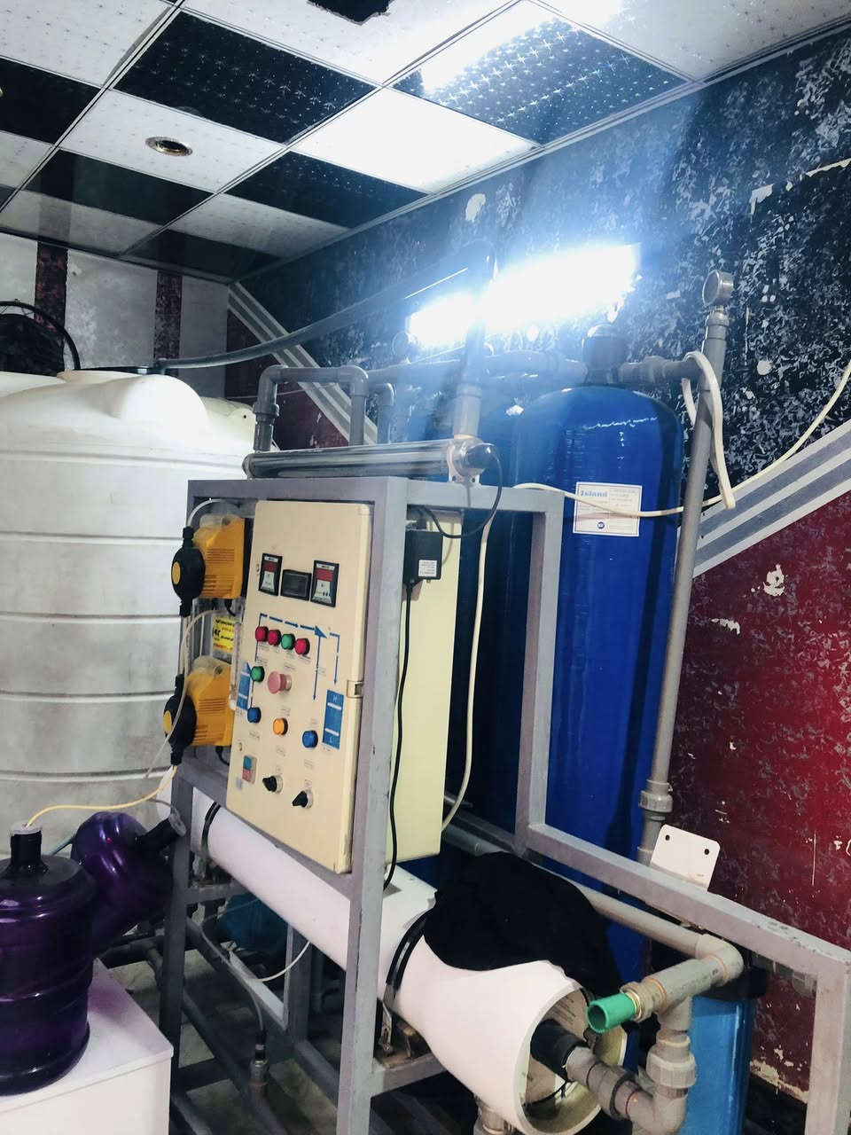 سلام عليكم محطه مياه ارو مكاني كركوك بيع مستعجل عليهه محطه نضيفه +تانكي 2+بطاله جدد ثنين *مبرين نضيف للستفسار ***********وتساب السعر 26ورقه وبيه محال
