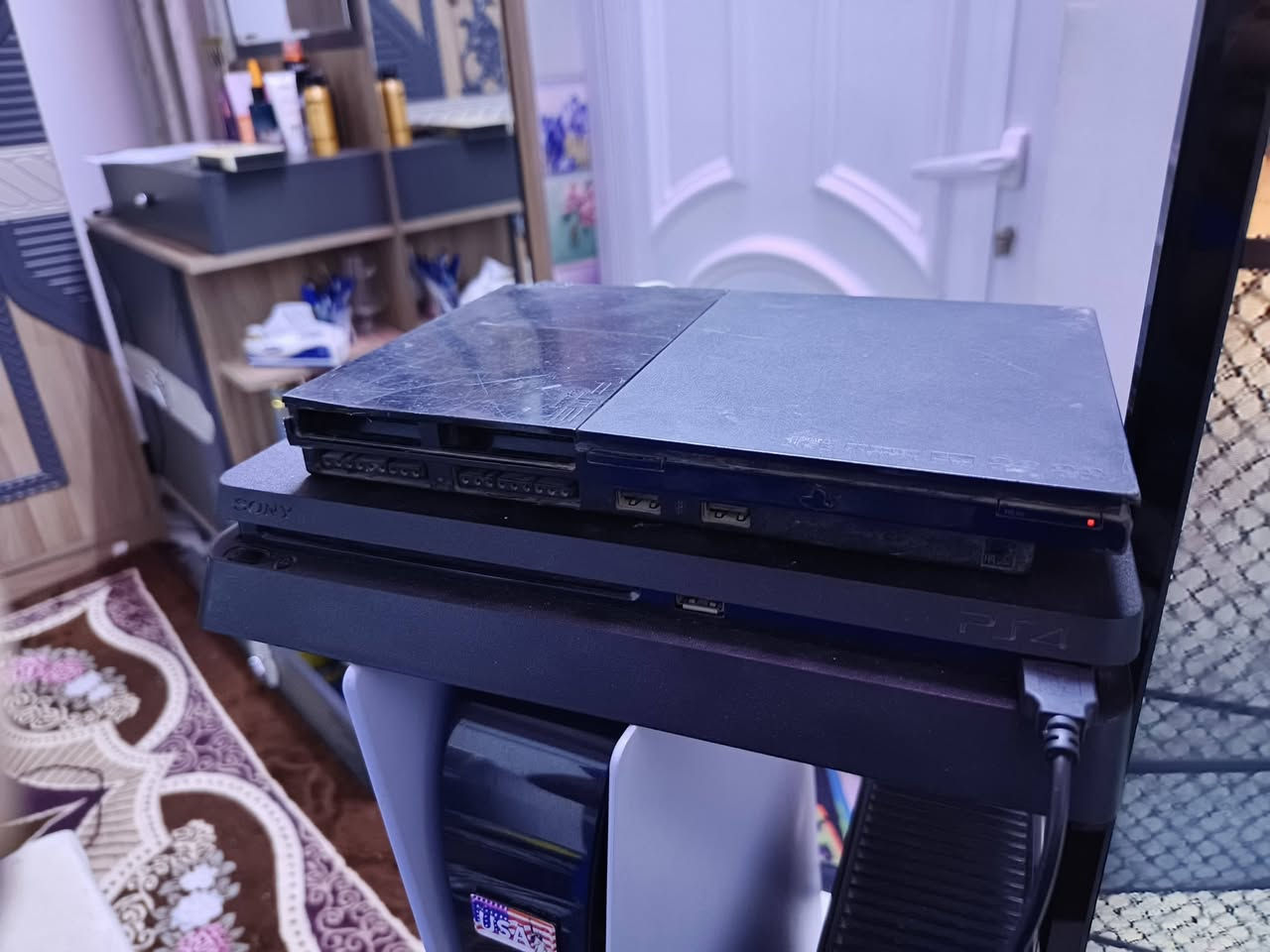جهازين ps2 سلم واحد ما يعرض صوره والثاني دگمه عاطلة
ملحقات 2 جويستك ومحولة 
سعرهن 25 مع التوصيل


**إذا كنت صاحب هذا الإعلان وتريد حذفه لأي سبب، رجاءا أرسل رسالة إلى الدعم الفني**
